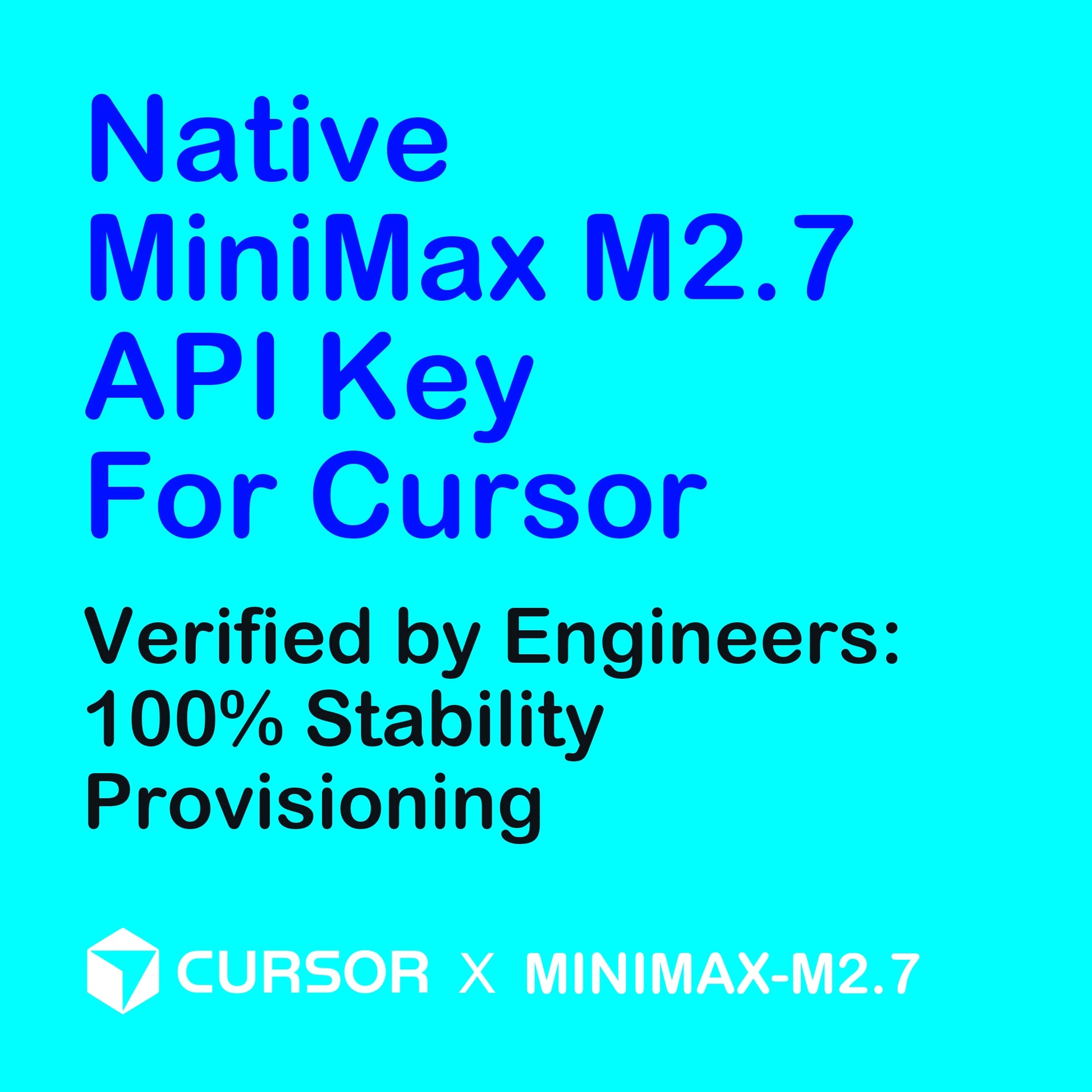 True Pay-As-You-Go with MiniMax M2.7 API Key. Permanent credits with no expiration and no monthly subscription traps, verified by TokenFactory engineers.